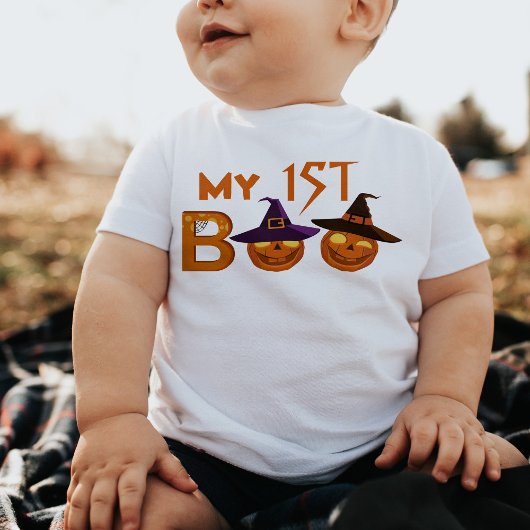 1e afbeelding Halloween Baby T-Shirt