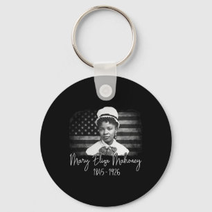 1e Afro-Amerikaanse verpleegster Black History Mon Sleutelhanger