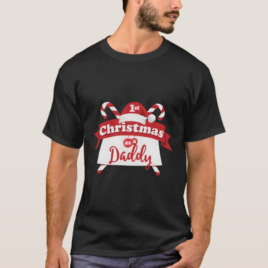 1e als papa t-shirt (Voorkant)