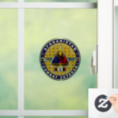 1e Armored Division Afghanistan Veteraan Raamsticker (Huis)