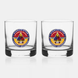 1e Armored Division Afghanistan Veteraan Whisky Glas
