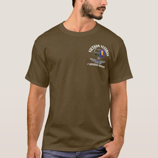 1e Avn Bde Master Aviator T-shirt (Voorkant)