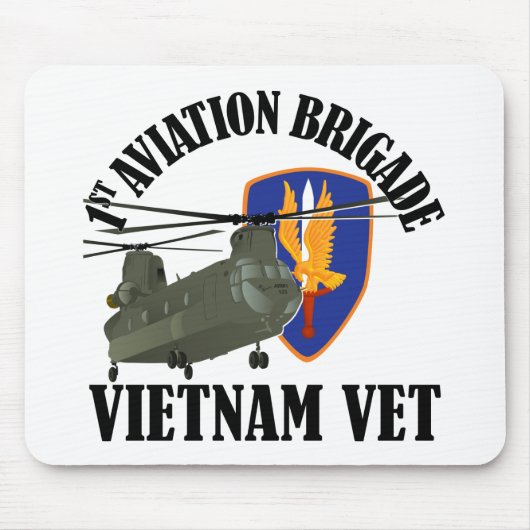 1e AVN BDE Vietnam CH-47 Muismat (Voorkant)