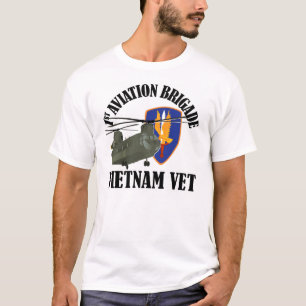 1e AVN BDE Vietnam CH-47 T-shirt