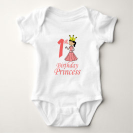 1e Baby Princess Romper