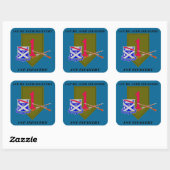 1E BATALJON 18E INFANTERIE 1E INFANTERIE STICKERS (Vel)