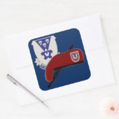 1E BATALJON 503D INFANTERIE 173D STICKERS IN DE LU (Envelop)