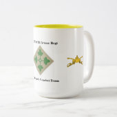 1e bataljon 68e Armor 3RD BCT 4e Mok infanterie (Voorkant rechts)