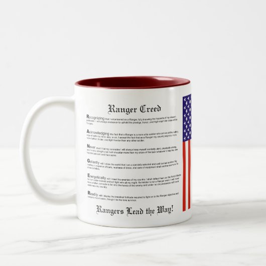 1e bataljon - 75e Mok met Tab Two-Tone (Links)