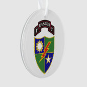 1e bataljon - 75e Ranger Regiment Ornament (voorkant)