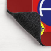 1e bataljon (Abn) 504e infanteriemousepad Muismat (Hoek)