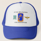 1E BATTALION 3RD LUCHTVAART 12E LUCHTVAARTBRIGADE TRUCKER PET (Voorkant)