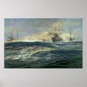 1e Battle Squadron van Dreadnoughts Poster (Voorkant)