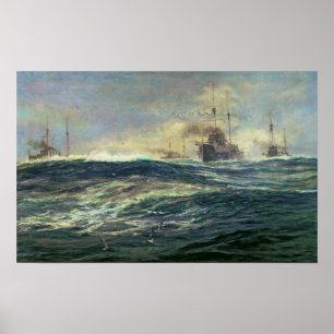 1e Battle Squadron van Dreadnoughts Poster