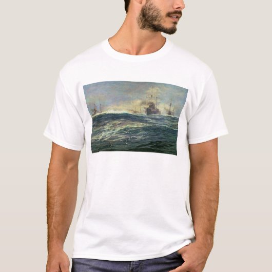 1e Battle Squadron van Dreadnoughts T-shirt (Voorkant)