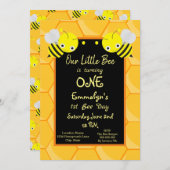 1e Bijendag Honing Verjaardag Kaart (Voorkant / Achterkant)