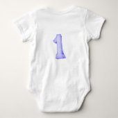 1e Birthday Baby T-shirt (Achterkant)