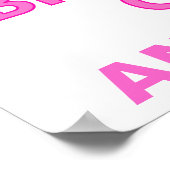 1e 'Birthday Girl Cupcake'-ontwerp Poster (Hoek)