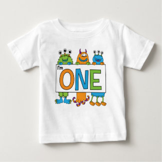 1e Birthday Monster T-shirt