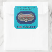 1E BN 187E INFANTERIE 101E STICKERS IN DE LUCHT (Tas)