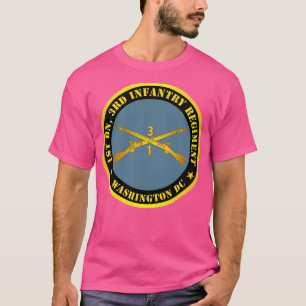 1e Bn 3e Infanterieregiment Washington DC w Inf B T-shirt