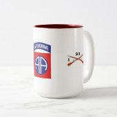 1e Bn 504e Infanterieur 82e Mok in de lucht (Voorkant rechts)