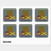1E BN 5E VELDPARTIJ 1E INFANTERIE STICKERS (Vel)