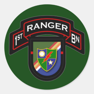 1e BN, 75e Ranger Regiment - Luchtvaart Ronde Sticker