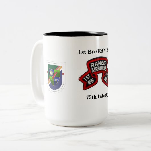 1e Bn Ranger 75e Mok infanterie (Voorkant links)