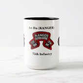 1e Bn Ranger 75e Mok infanterie (Center)