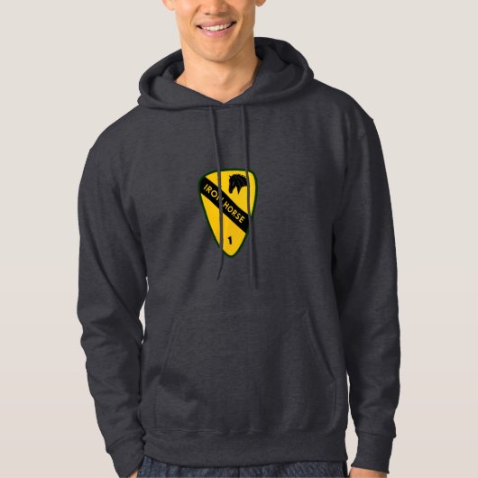 1e brigade-team, 1e divisie Cavalry Hoodie (Voorkant)