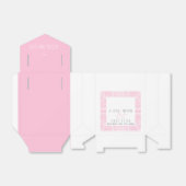 1e bruiloft Jubileum gepersonaliseerde gunst box Bedankdoosjes (Uitgevouwen)