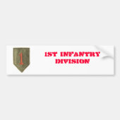 1e Bumpersticker infanteriedivisie (Voorkant)