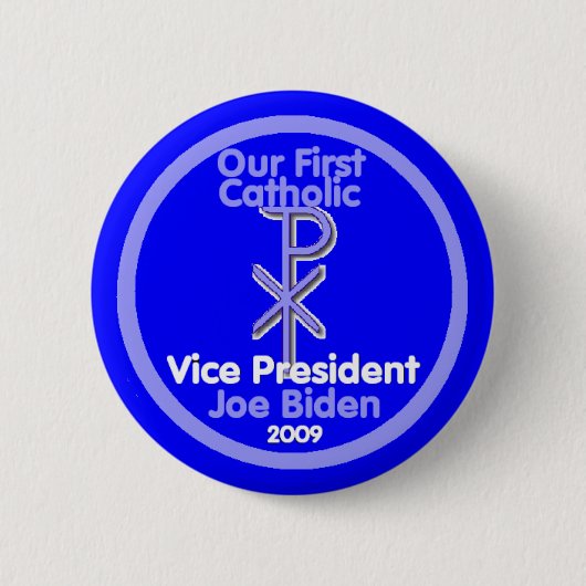 1e CATHOLIC VP-Button Ronde Button 5,7 Cm (Voorkant)