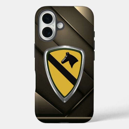 1e CAV Cavalerie Divisie Case-Mate iPhone Case (Achterkant)