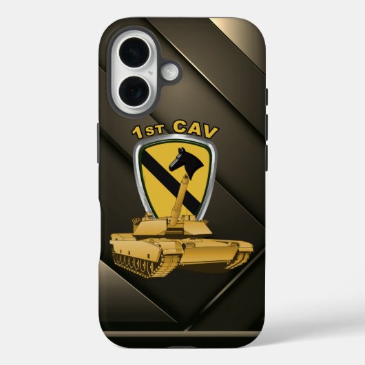 1e CAV Cavalerie Divisie Case-Mate iPhone Case (Achterkant)