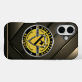 1e CAV Cavalerie Divisie Gepensioneerde Veteraan Case-Mate iPhone Case (Achterkant (horizontaal))