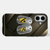 1e CAV Cavaleriedivisie Veteraan Case-Mate iPhone Case (Achterkant (horizontaal))