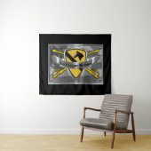 1e CAV Cavaleriedivisie Wandkleed (In Situ (horizontaal))