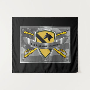 1e CAV Cavaleriedivisie Wandkleed