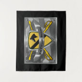 1e CAV Cavaleriedivisie Wandkleed (Voorkant)