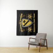 1e CAV Cavaleriedivisie Wandkleed (In situ)