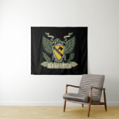 1e CAV Cavaleriedivisie Wandkleed (In Situ (horizontaal))