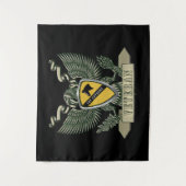 1e CAV Cavaleriedivisie Wandkleed (Voorkant)
