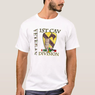 1e Cav DIV Desert Storm Veteraan T-shirt