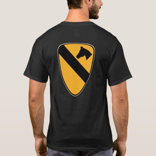 1e Cav-patch T-shirt (Achterkant)