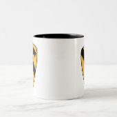 1e Cav-patch Tweekleurige Koffiemok (Center)