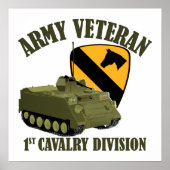1e Cav Vet - M113 APC Poster (Voorkant)
