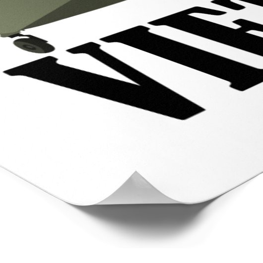 1e Cav Vietnam - CH-47 Poster (Hoek)