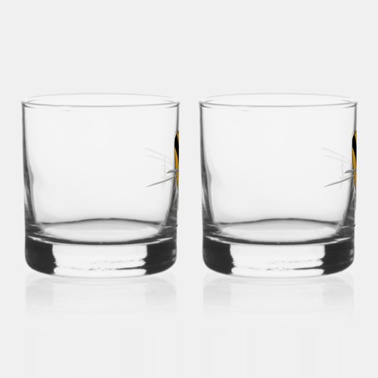 1e Cav - Vietnam OH-6 Loach Gunship Whisky Glas (Rechts)